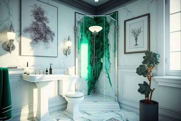Pedestal Sink Installation in Medina