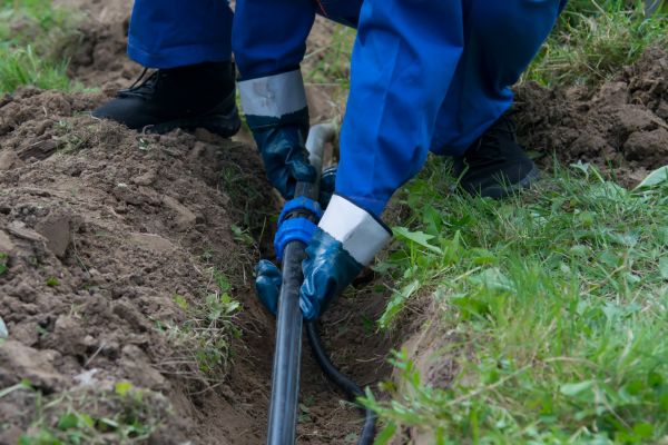 Water Line Installation in Medina
