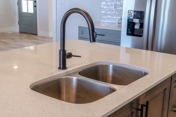 Double Basin Sink Installation in Medina